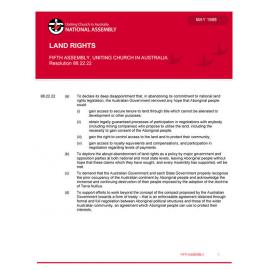 Land rights (Fifth Assembly)