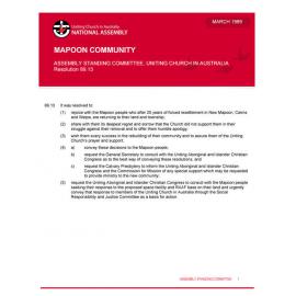 Mapoon community (ASC)