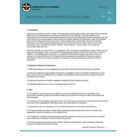 National Conference Guidelines 2024