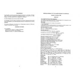 2nd Assembly Minutes (1979)