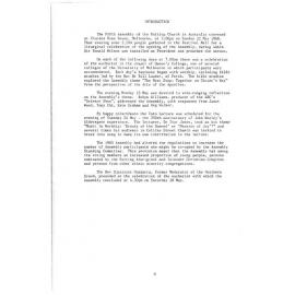 5th Assembly Minutes (1988)