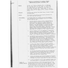 Assembly Standing Committee Minutes March 1982