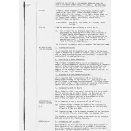 Assembly Standing Committee Minutes March 1985