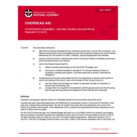 Overseas aid (Fourteenth Assembly)