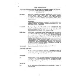 Assembly Standing Committee Minutes March 1991