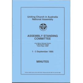Assembly Standing Committee Minutes September 1995