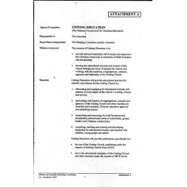 Assembly Standing Committee Minutes (Attachment A) March 1997