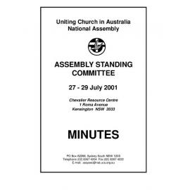 Assembly Standing Committee Minutes July 2001