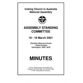 Assembly Standing Committee Minutes March 2001