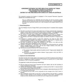 Assembly Standing Committee Minutes (Attachment B) March 2004