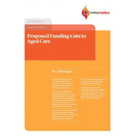 Proposed funding cuts to aged care