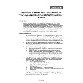 Assembly Standing Committee Minutes (Attachment B) March 2007