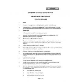 Assembly Standing Committee Minutes (Attachment B) July 2007