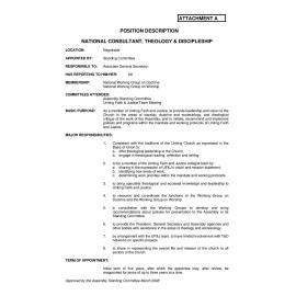 Assembly Standing Committee Minutes (Attachment A) March 2008