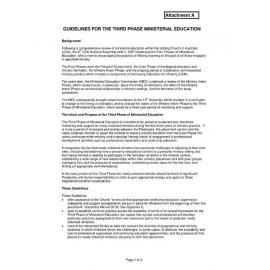 Assembly Standing Committee Minutes (Attachment A) July 2010