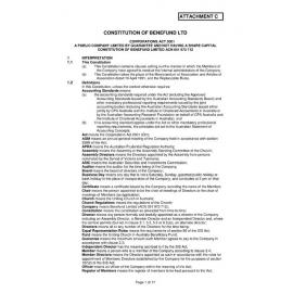 Assembly Standing Committee Minutes (Attachment C) November 2011