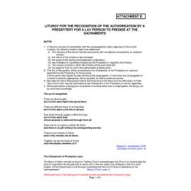 Assembly Standing Committee Minutes (Attachment B) July 2013