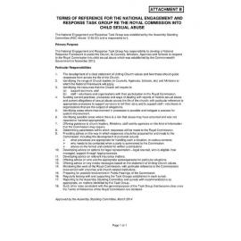Assembly Standing Committee Minutes (Attachment B) March 2014