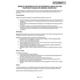 Assembly Standing Committee Minutes (Attachment A) July 2014