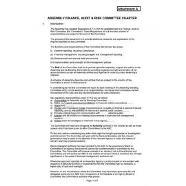 Assembly Standing Committee Minutes (Attachment A) March 2013