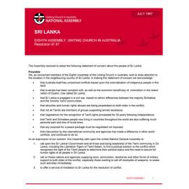 Sri Lanka (Eighth Assembly)