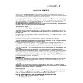 Assembly Standing Committee Minutes (Attachment A) November 2018