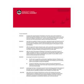 Statement on Israel & Palestine (ASC)