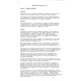 Presidential Ruling #3 Sept 1979