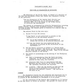 Presidential Ruling #5 Oct 1981