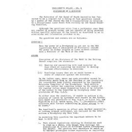 Presidential Ruling #6 Oct 1981