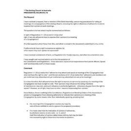 Presidential Ruling #15 Mar 1993