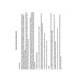 Assembly Standing Committee Minutes (Attachment C: National Conference Guidelines) Nov 2024