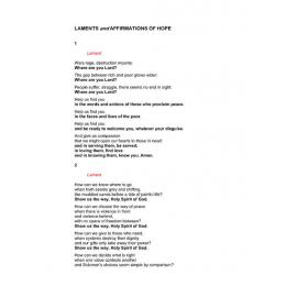 Laments and Affirmations of Hope (UIW2)
