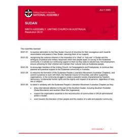 Sudan (Ninth Assembly)