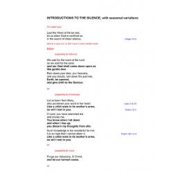 Introductions to the Silence (UIW2)