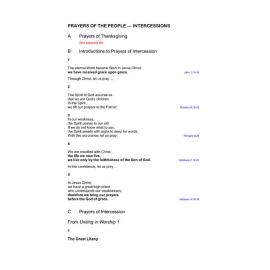 Prayers of the People - Intercession (UIW2)