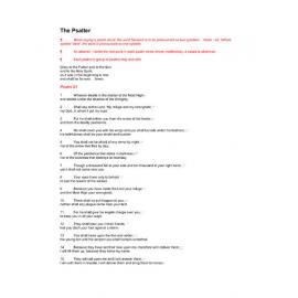 The Psalter: Psalms 91-105