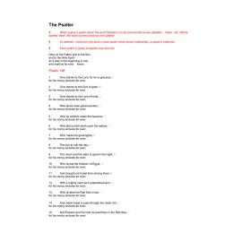 The Psalter: Psalms 136-150