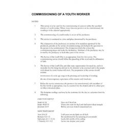 Commissioning of a Youth Worker [SUPERCEDED]