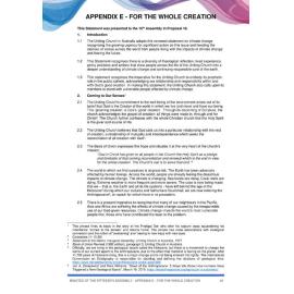 For The Whole Creation – Statement 