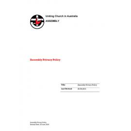 Assembly Privacy Policy