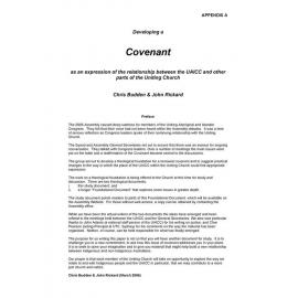 Developing a Covenant