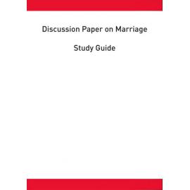 Discussion paper on Marriage : Study Guide