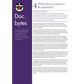 Doc.bytes 4 : What does it mean to be apostate?