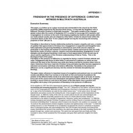 Friendship in the presence of difference : Christian witness in multifaith Australia