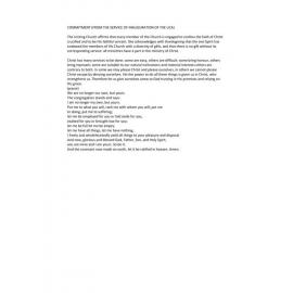 Commitment (from the Service of Innauguration of the UCA)