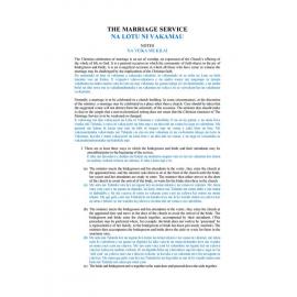 Marriage Service : Notes : English and Samoan