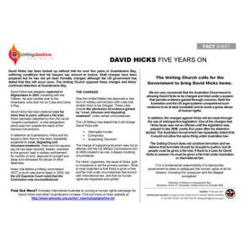 David Hicks five years on