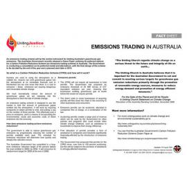 Emissions trading in Australia