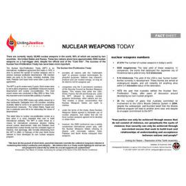 Nuclear weapons today